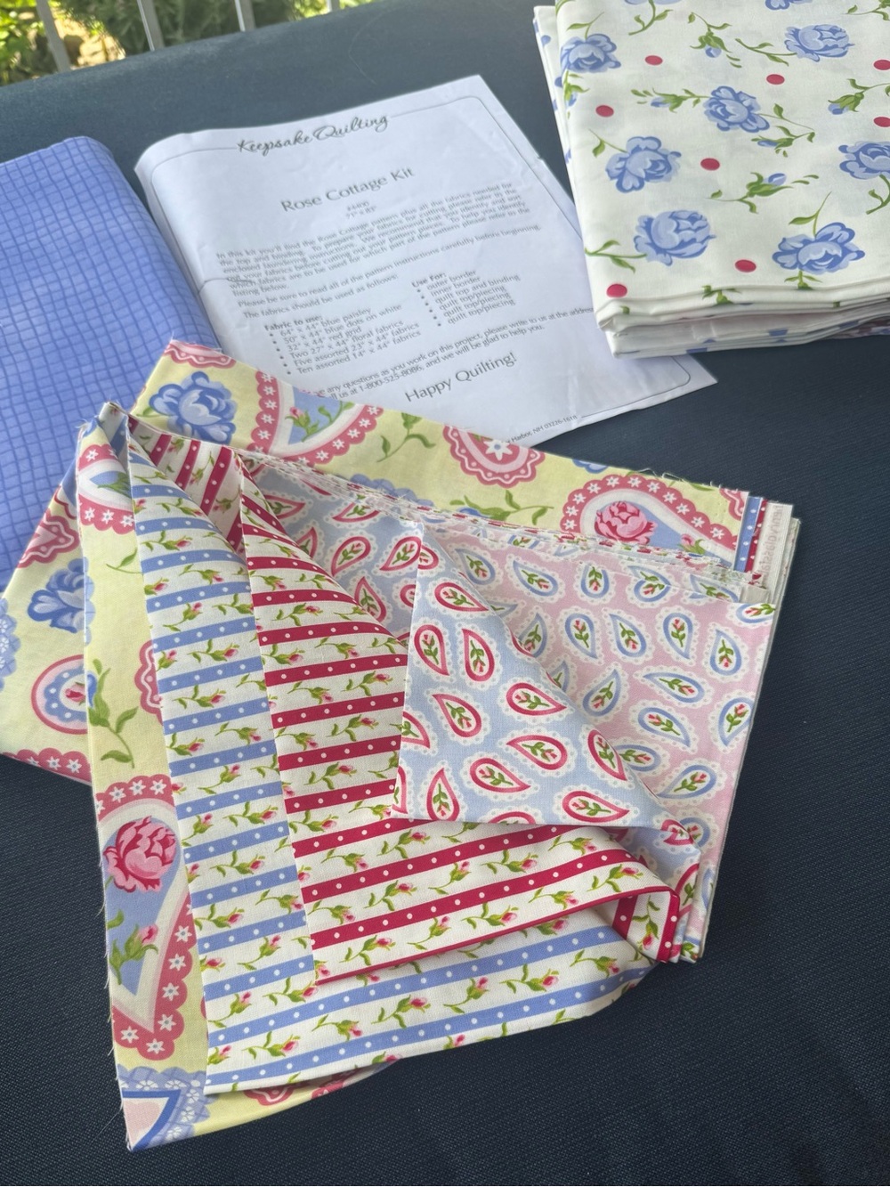 🆕Rose Cottage Quilt Kit🆕 - Picture 7 of 15